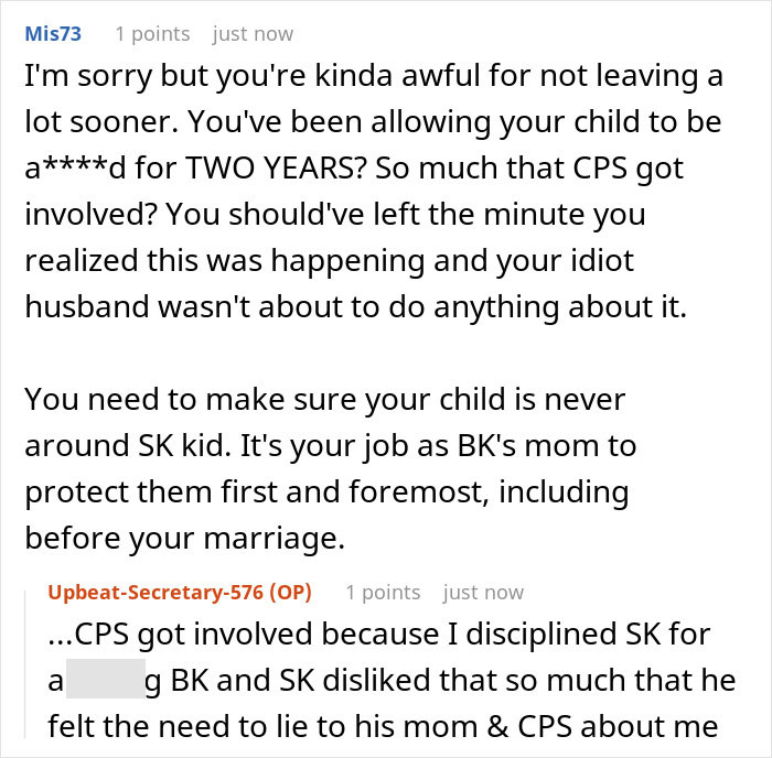 Stepson Keeps Bullying Woman’s 5YO, Dad Calls It “Boys Being Boys”, She Kicks Them Both Out Stepson Keeps Bullying Woman’s 5YO, Dad Calls It “Boys Being Boys”, She Kicks Them Both Out