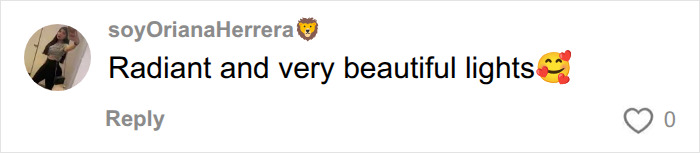 A comment describing Anne Hathaway as radiant and beautiful, related to her pregnancy. A comment describing Anne Hathaway as radiant and beautiful, related to her pregnancy.