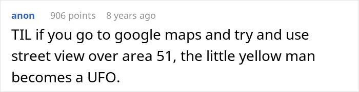 The CIA shares what really happens at Area 51, where the Google Maps Street View icon transforms into a UFO. The CIA shares what really happens at Area 51, where the Google Maps Street View icon transforms into a UFO.