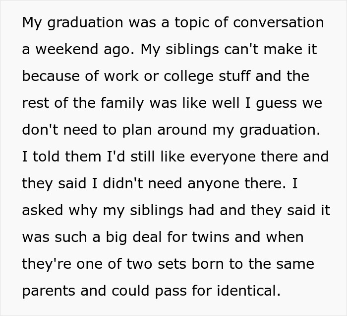 Fam Goes Above And Beyond For 2 Sets Of Twins And Ignores 17YO, He Finally Hits Them With The Truth Fam Goes Above And Beyond For 2 Sets Of Twins And Ignores 17YO, He Finally Hits Them With The Truth