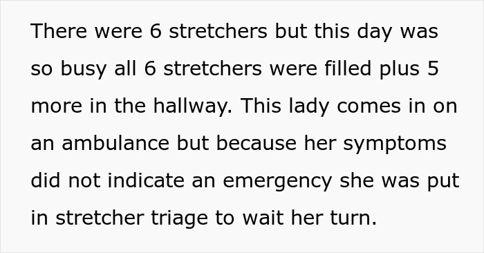 An ER nurse handles a busy emergency room with 6 stretchers filled and 5 more in the hallway for patients. An ER nurse handles a busy emergency room with 6 stretchers filled and 5 more in the hallway for patients.