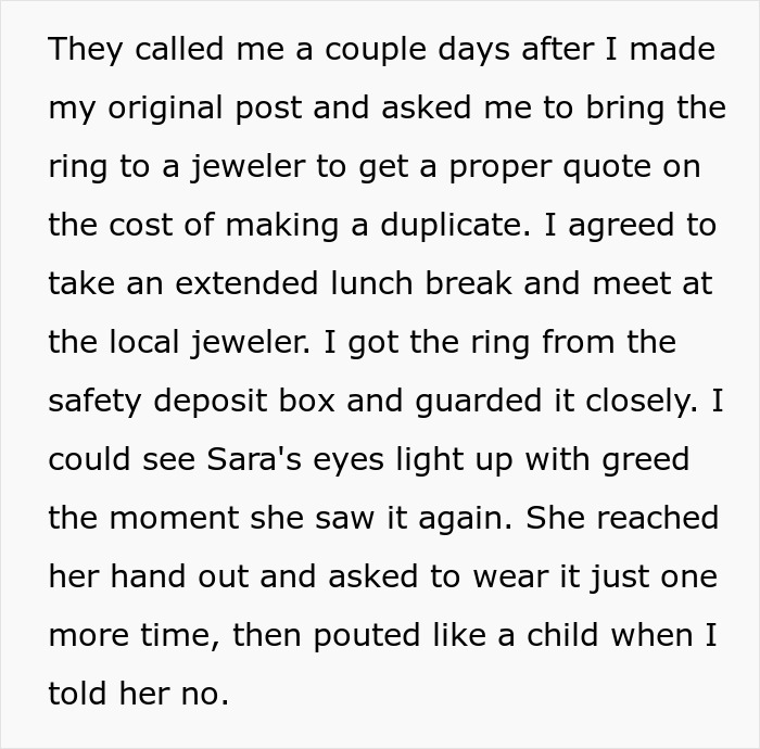 Son attempts to replicate a family heirloom ring for a proposal, causing family drama. Son attempts to replicate a family heirloom ring for a proposal, causing family drama.