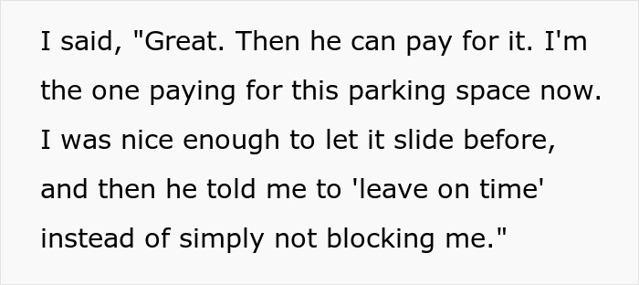 Churchgoer's Longtime Parking Habit Backfires When Driver Refuses To Clear The Way For His Car Churchgoer's Longtime Parking Habit Backfires When Driver Refuses To Clear The Way For His Car