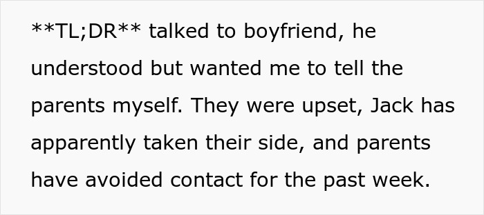 A woman uncovers her boyfriend's family's cruel plan, summarizing the boyfriend's side with his parents. A woman uncovers her boyfriend's family's cruel plan, summarizing the boyfriend's side with his parents.