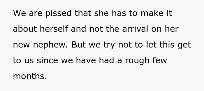 Text snippet describing parents frustration over MIL making grandson's first birthday about herself, supporting spoiled SIL. Text snippet describing parents frustration over MIL making grandson's first birthday about herself, supporting spoiled SIL.