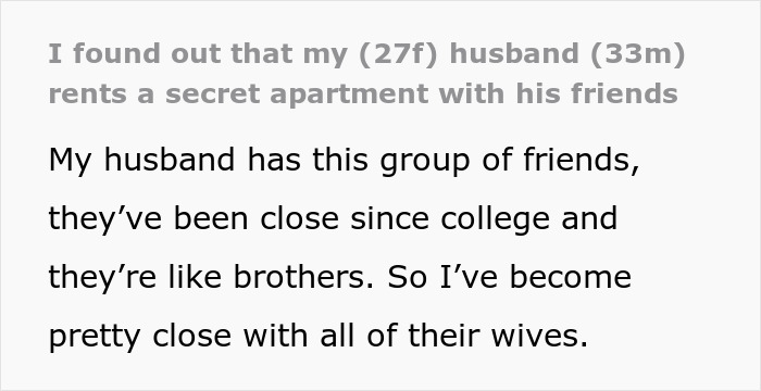 Wives Find Out Their Husbands Are Hiding A Huge Secret, They Can't Agree On What To Do Next