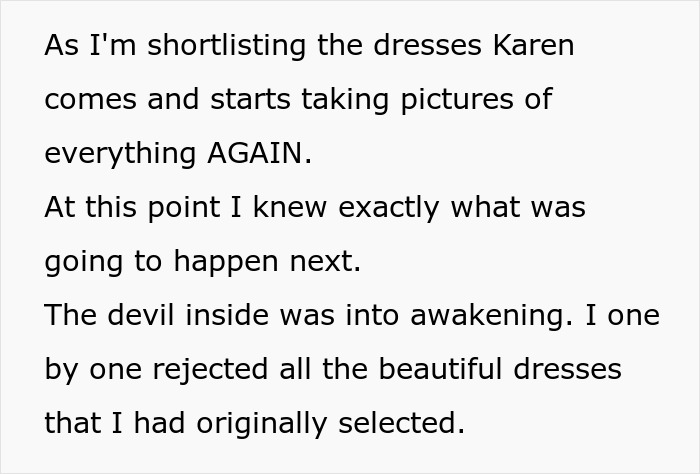 Bride Realizes Her Future SILs Are Nothing But Copycats, Serves Them Deliciously Petty Revenge At The Wedding Bride Realizes Her Future SILs Are Nothing But Copycats, Serves Them Deliciously Petty Revenge At The Wedding
