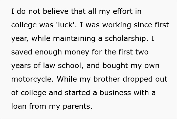 Woman Gives Brother A Harsh Reality Check After His Insane Take On Her Life