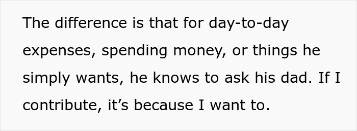 Mom earns more than hubs but refuses to fund his kids, stepdaughter says her children get everything. Mom earns more than hubs but refuses to fund his kids, stepdaughter says her children get everything.