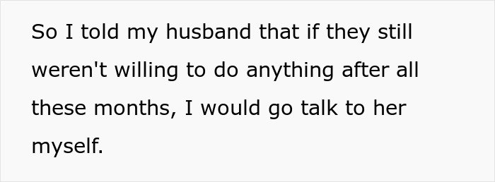 Text revealing a wife's intention to confront the cheater herself if the group fails to act, emphasizing affair and cheaters. Text revealing a wife's intention to confront the cheater herself if the group fails to act, emphasizing affair and cheaters.