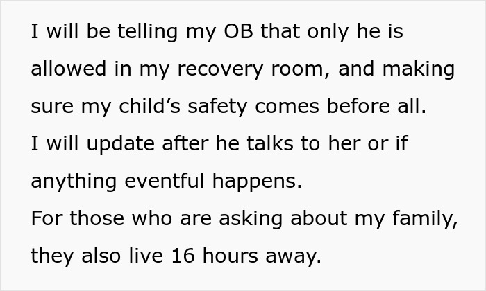 MIL Wants 20 Days With Newborn, Pregnant DIL Says Her Recovery Comes First And Cancels The Visit MIL Wants 20 Days With Newborn, Pregnant DIL Says Her Recovery Comes First And Cancels The Visit