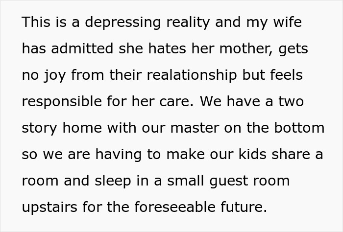 Man Hates Sacrificing His Family Life To Help Evil MIL, Can’t Break The Hold She Has Over Her Daughter Man Hates Sacrificing His Family Life To Help Evil MIL, Can’t Break The Hold She Has Over Her Daughter