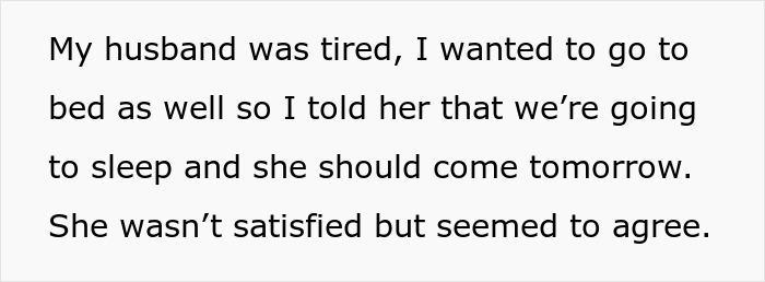 Hunter's mom agrees to wait for meat, but is not satisfied. Hunter's mom agrees to wait for meat, but is not satisfied.