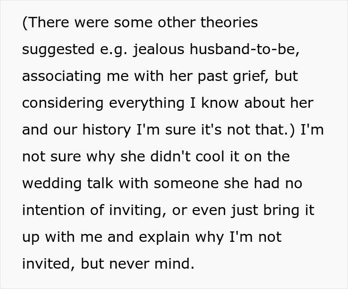 Woman Thinks She’s Found A Bestie At Work, Her Wedding Invite List Reveals She’s Just A Coworker Woman Thinks She’s Found A Bestie At Work, Her Wedding Invite List Reveals She’s Just A Coworker