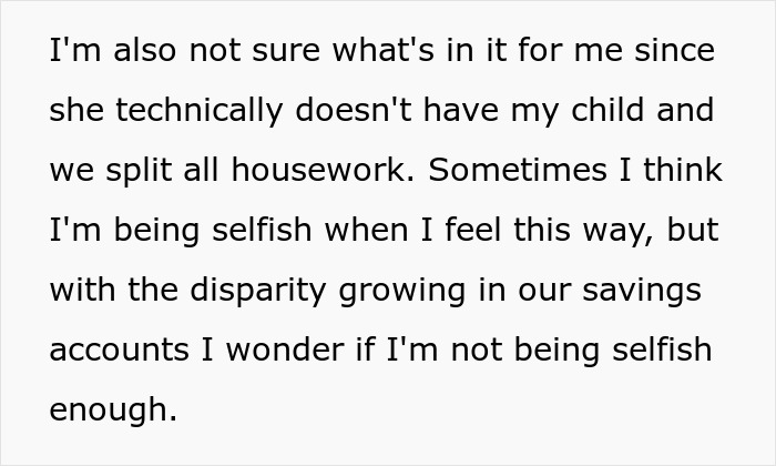 A man's internal monologue about his GF's son's sports fees, discussing savings, bills, and relationship expenses. A man's internal monologue about his GF's son's sports fees, discussing savings, bills, and relationship expenses.