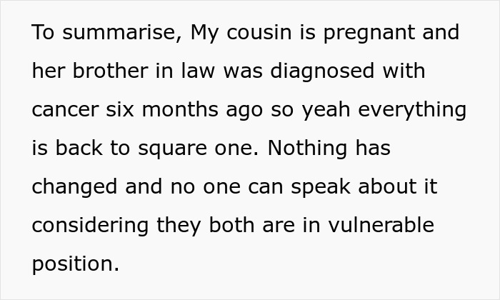 32YO Thinks That Being Gay Is His License To Be Rude To Bro's In-Laws, Gets Snubbed By 17YO Cousin 32YO Thinks That Being Gay Is His License To Be Rude To Bro's In-Laws, Gets Snubbed By 17YO Cousin