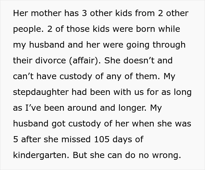 Woman prepares to walk away from drama with her husband’s kid, whose mother has 3 other children. Woman prepares to walk away from drama with her husband’s kid, whose mother has 3 other children.