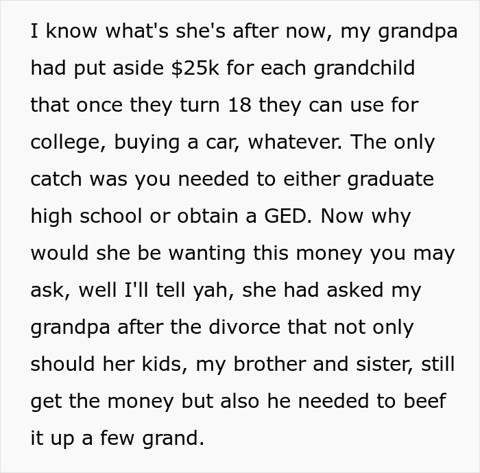 Mom Insults Her Abandoned Son, Then Has The Nerve To Try And Dig Her Claws Into His Inheritance Mom Insults Her Abandoned Son, Then Has The Nerve To Try And Dig Her Claws Into His Inheritance