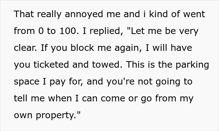 Churchgoer's Longtime Parking Habit Backfires When Driver Refuses To Clear The Way For His Car Churchgoer's Longtime Parking Habit Backfires When Driver Refuses To Clear The Way For His Car