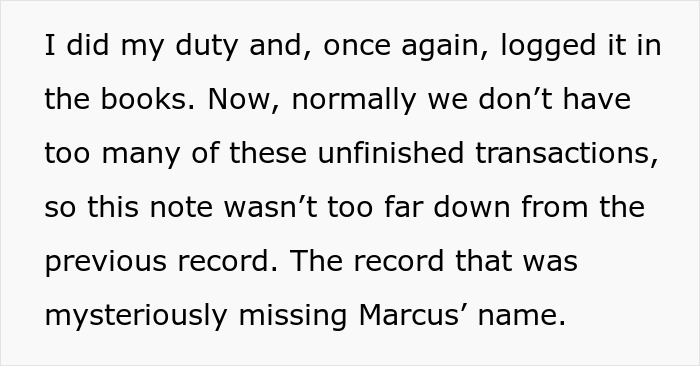 Cashier logging missing records of theft, discovering removed incriminating evidence. Cashier logging missing records of theft, discovering removed incriminating evidence.