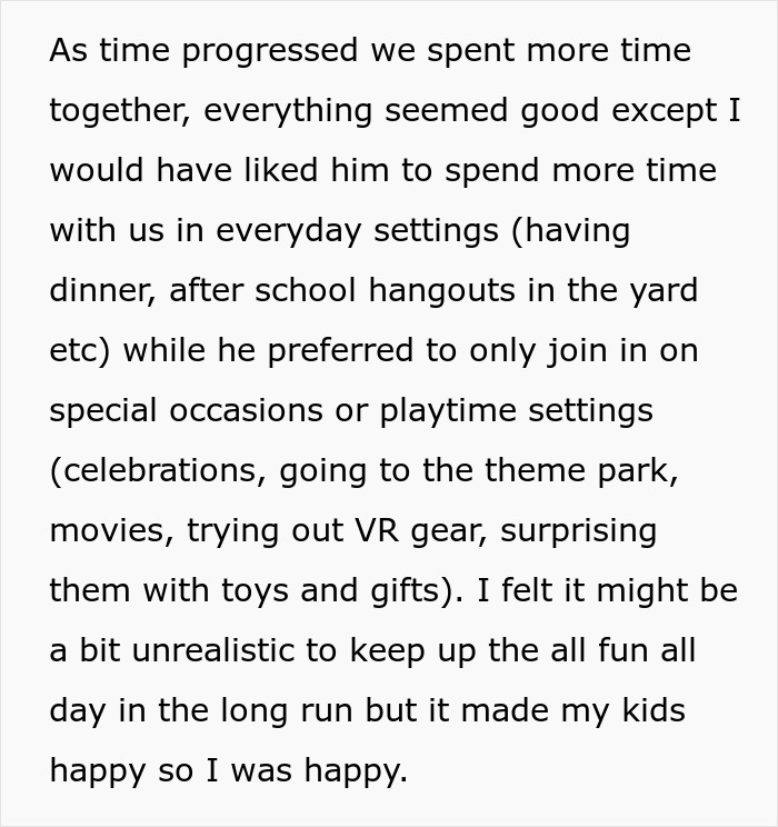 Man wants to be with his GF but not her children, a preposterous compromise in their relationship. Man wants to be with his GF but not her children, a preposterous compromise in their relationship.