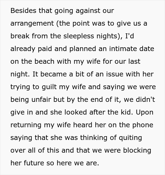 Man Thinks He’s In The Right Just Because He Pays His Nanny More, Internet Gives Him A Reality Check Man Thinks He’s In The Right Just Because He Pays His Nanny More, Internet Gives Him A Reality Check