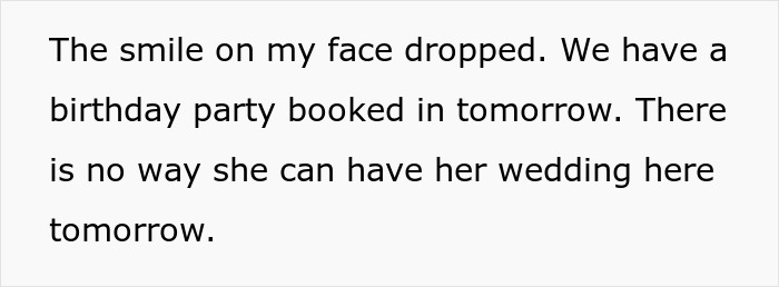 Bride Comes In To Pay For Wedding One Day Before Getting Married, Surprised They Kick Her Out Bride Comes In To Pay For Wedding One Day Before Getting Married, Surprised They Kick Her Out