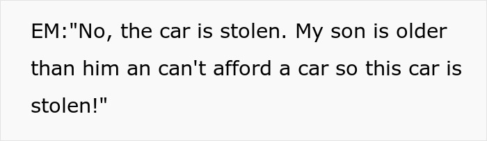 Mom Goes To The Police Convinced A Young Driver Stole The BMW Her Son Could Not Afford To Buy Mom Goes To The Police Convinced A Young Driver Stole The BMW Her Son Could Not Afford To Buy