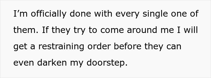 A woman admits she is happy her toxic sis is infertile, declaring she will get a restraining order against her sister. A woman admits she is happy her toxic sis is infertile, declaring she will get a restraining order against her sister.
