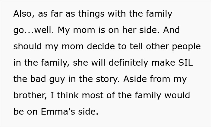 A screenshot of a story detailing family reactions to a wife's jealousy, secret police call, and deportation.