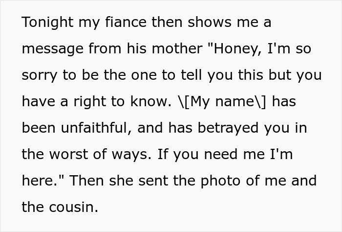 Bi Woman Goes On Outing With Fiancé's Cousin, Sly MIL Uses FB Photo As Evidence Of Her "Cheating" Bi Woman Goes On Outing With Fiancé's Cousin, Sly MIL Uses FB Photo As Evidence Of Her "Cheating"