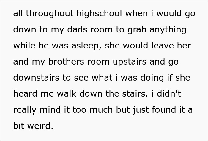 Paranoid mom monitors daughter's movements, damaging their father-daughter bond. Paranoid mom monitors daughter's movements, damaging their father-daughter bond.
