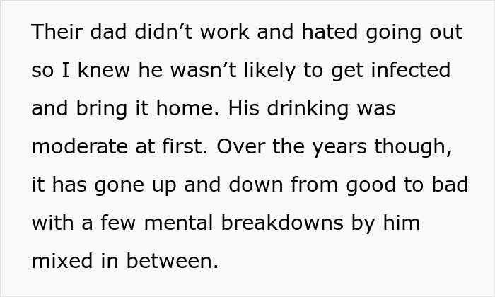 Entitled MIL Refuses To Take In Her Drunk Son, Blames His Ex-Wife For Finally Quitting The Role Entitled MIL Refuses To Take In Her Drunk Son, Blames His Ex-Wife For Finally Quitting The Role