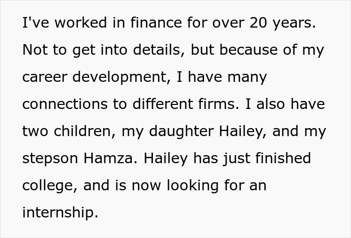 Screenshot of an article about a dad getting his kids internships, with one thriving and the other not. Screenshot of an article about a dad getting his kids internships, with one thriving and the other not.