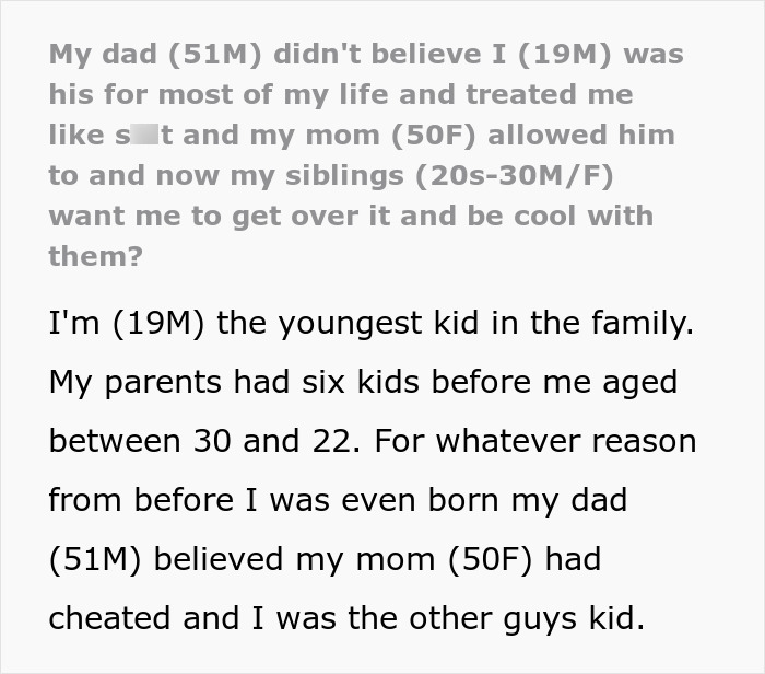 Family Demands Reconciliation After 17 Years Of Heartless Child Neglect: &ldquo;Get Over It&rdquo;