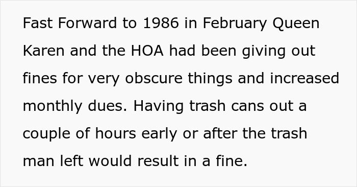 HOA "Queen Karen" Fines Everyone Over Minor Rules, Residents Discover Where Their Extra Dues Went HOA "Queen Karen" Fines Everyone Over Minor Rules, Residents Discover Where Their Extra Dues Went