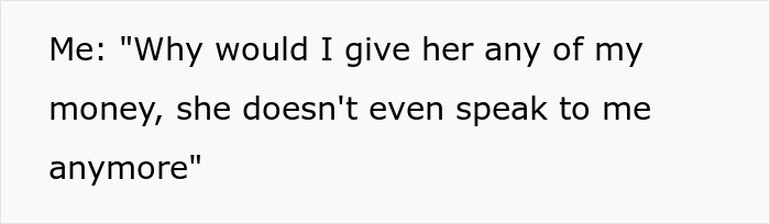 Mom Insults Her Abandoned Son, Then Has The Nerve To Try And Dig Her Claws Into His Inheritance Mom Insults Her Abandoned Son, Then Has The Nerve To Try And Dig Her Claws Into His Inheritance