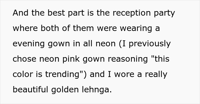 Bride Realizes Her Future SILs Are Nothing But Copycats, Serves Them Deliciously Petty Revenge At The Wedding Bride Realizes Her Future SILs Are Nothing But Copycats, Serves Them Deliciously Petty Revenge At The Wedding