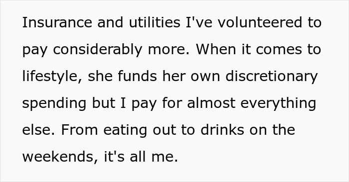 A guy pays for dinners, bills, and gas, but his girlfriend wants him to split her son's sports fees. A guy pays for dinners, bills, and gas, but his girlfriend wants him to split her son's sports fees.