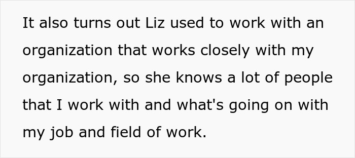 A screenshot from an article about a GF being fine with BF having female friends, coworker taking up his time.