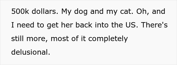 Image of text about a half-sis taunting a woman over infertility and wanting her to be a great mom to her baby.