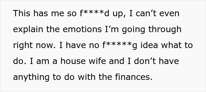 Wives Find Out Their Husbands Are Hiding A Huge Secret, They Can't Agree On What To Do Next