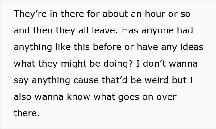 25YO Suspicious Of Neighbors’ Creepy Silent Gatherings, Gets Invited To One In Their Basement 25YO Suspicious Of Neighbors’ Creepy Silent Gatherings, Gets Invited To One In Their Basement