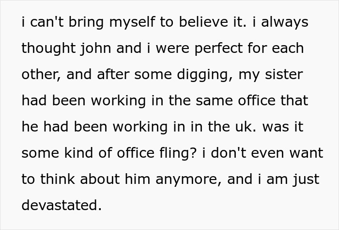 Woman Watches In Horror As Sis Kisses Her Fiancé, Who Turns Out To Be The Secret Guy She Dated In UK Woman Watches In Horror As Sis Kisses Her Fiancé, Who Turns Out To Be The Secret Guy She Dated In UK