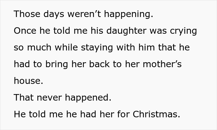 Guy Creates An Entire Fictional Relationship With His Child For A Year, GF Shell-Shocked Guy Creates An Entire Fictional Relationship With His Child For A Year, GF Shell-Shocked
