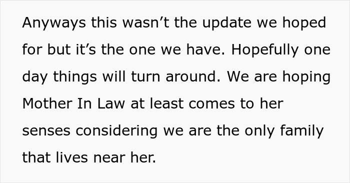 Text about a wedding dispute, where in-laws request tears a family apart. The couple hopes for resolution with the mother-in-law. Text about a wedding dispute, where in-laws request tears a family apart. The couple hopes for resolution with the mother-in-law.