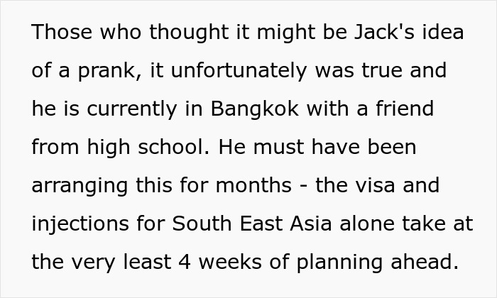 Man Leaves Fiancée Days Before Wedding With A One-Way Ticket And Barely Any Explanation Man Leaves Fiancée Days Before Wedding With A One-Way Ticket And Barely Any Explanation