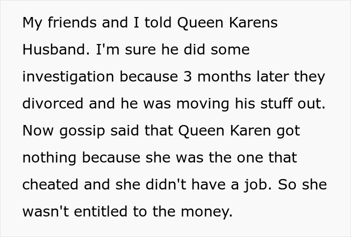 HOA "Queen Karen" Fines Everyone Over Minor Rules, Residents Discover Where Their Extra Dues Went HOA "Queen Karen" Fines Everyone Over Minor Rules, Residents Discover Where Their Extra Dues Went