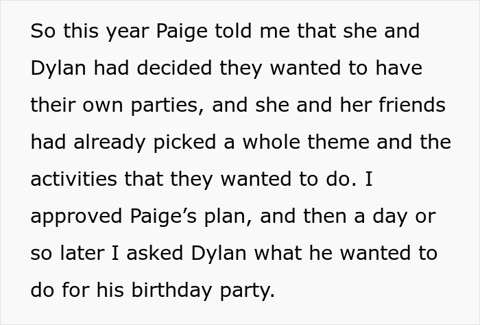 14YO Wants An All-Girls Birthday And Excludes Her Twin Brother, Mom Steps In And Cancels It 14YO Wants An All-Girls Birthday And Excludes Her Twin Brother, Mom Steps In And Cancels It