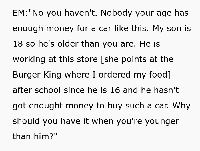 Mom Goes To The Police Convinced A Young Driver Stole The BMW Her Son Could Not Afford To Buy Mom Goes To The Police Convinced A Young Driver Stole The BMW Her Son Could Not Afford To Buy